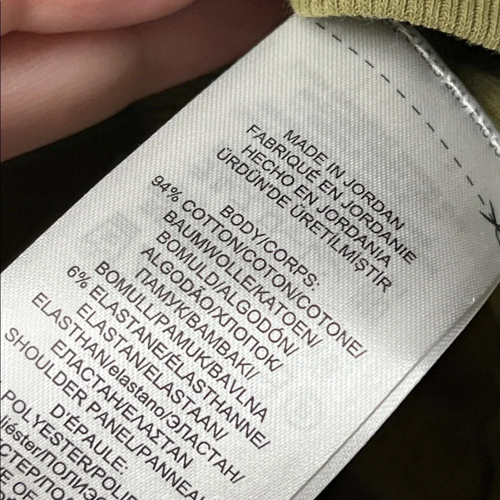 Ralph Lauren Olive Long Sleeve Top - Picture 8 of 10